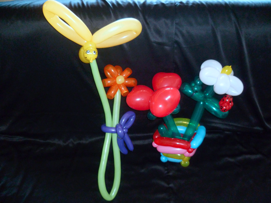 Bouquet de sculptures sur ballons sculpteur sur ballons var sur ballons var