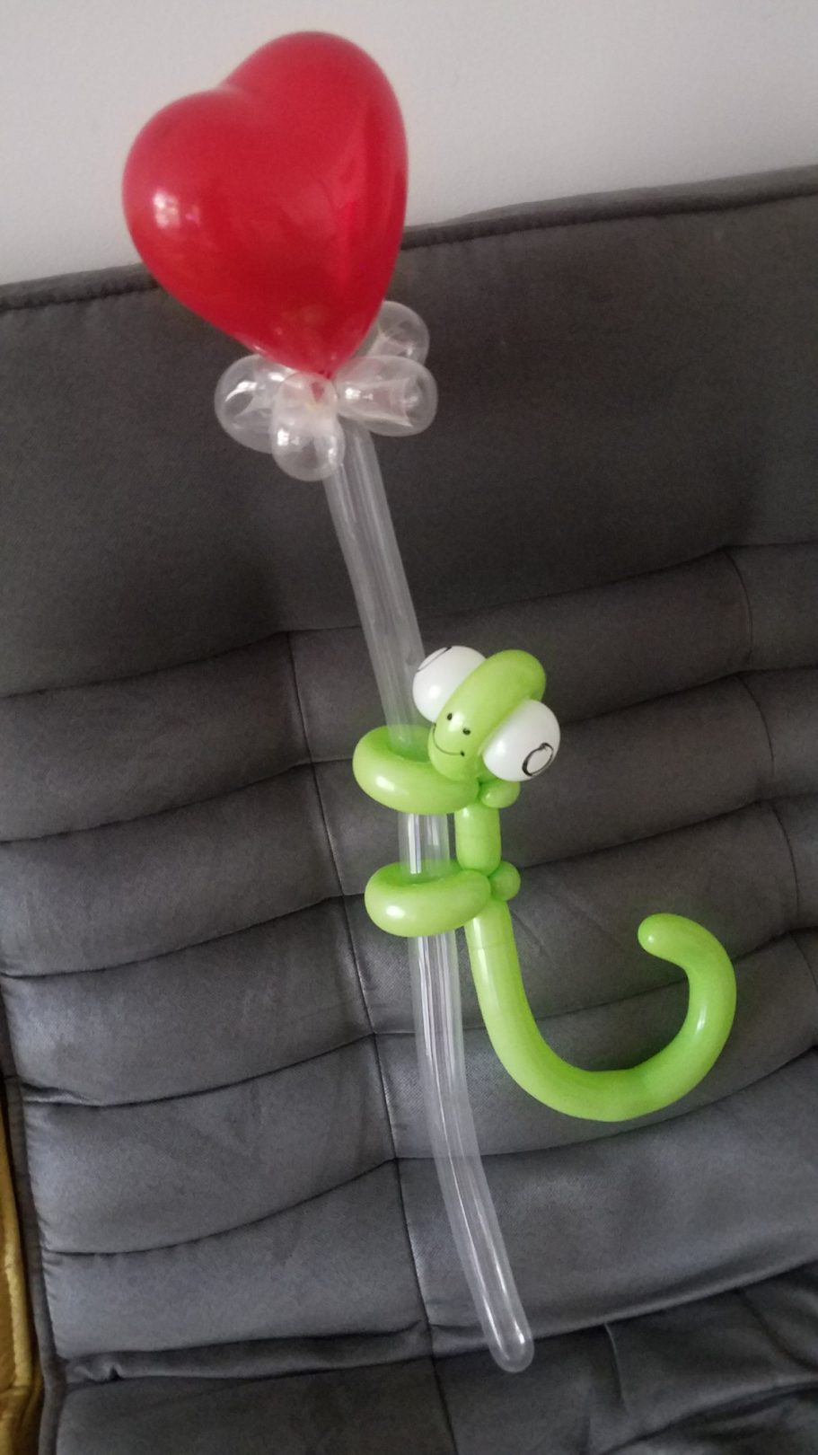 Caméléon sculpture ballon Caméléon sculpture ballon